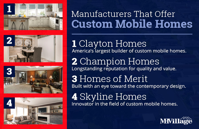 custom mobile home manufacturers
