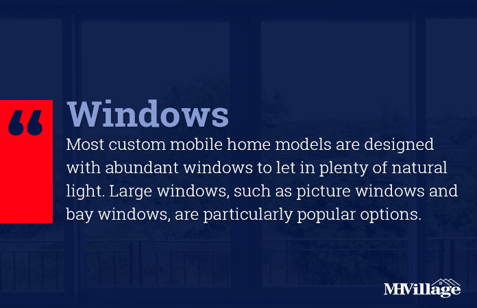 custom mobile home windows